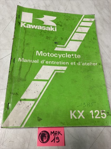 Kawasaki kx125 125 revue - kx,