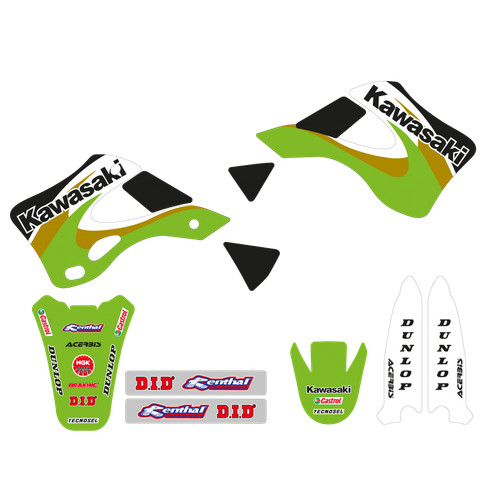 Kawasaki kit adesivi grafiche - kawasaki,