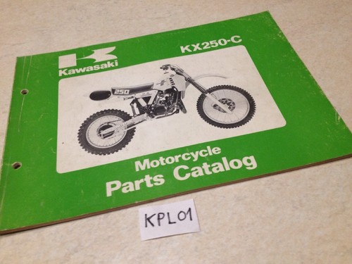 Kawasaki elenco parti - parti, kx250-c