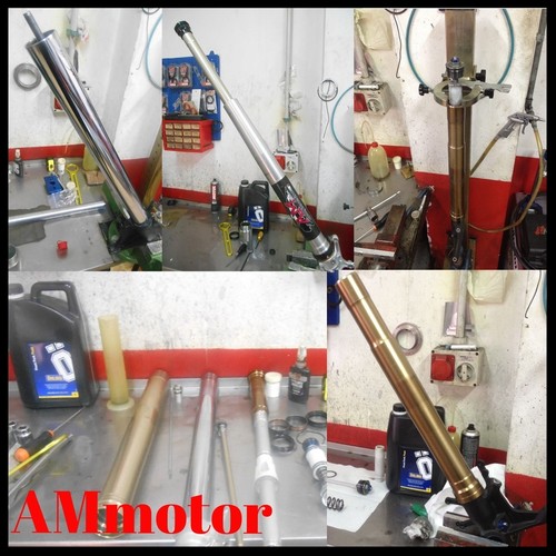 Revisione forcella kawasaki - revisione,