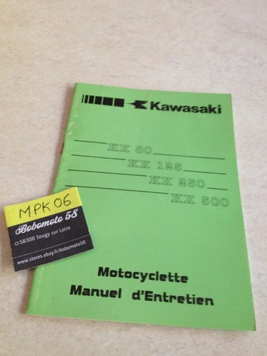 Kawasaki moto manuel - kawasaki,