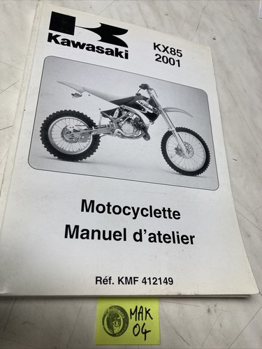 Kawasaki kx85 2001 85 - kx85,