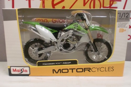Maisto moto kawasaki - 1/12,