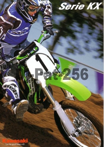 Brochure moto kawasaki - moto, kx